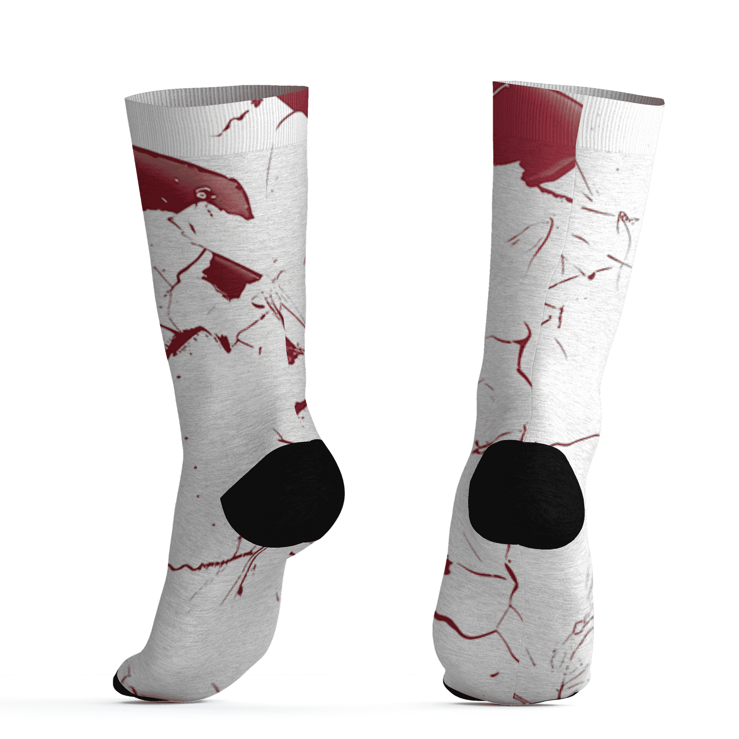 High-85-Metallic-Burgundy-1s-Socks-Match-Got-Em-3D