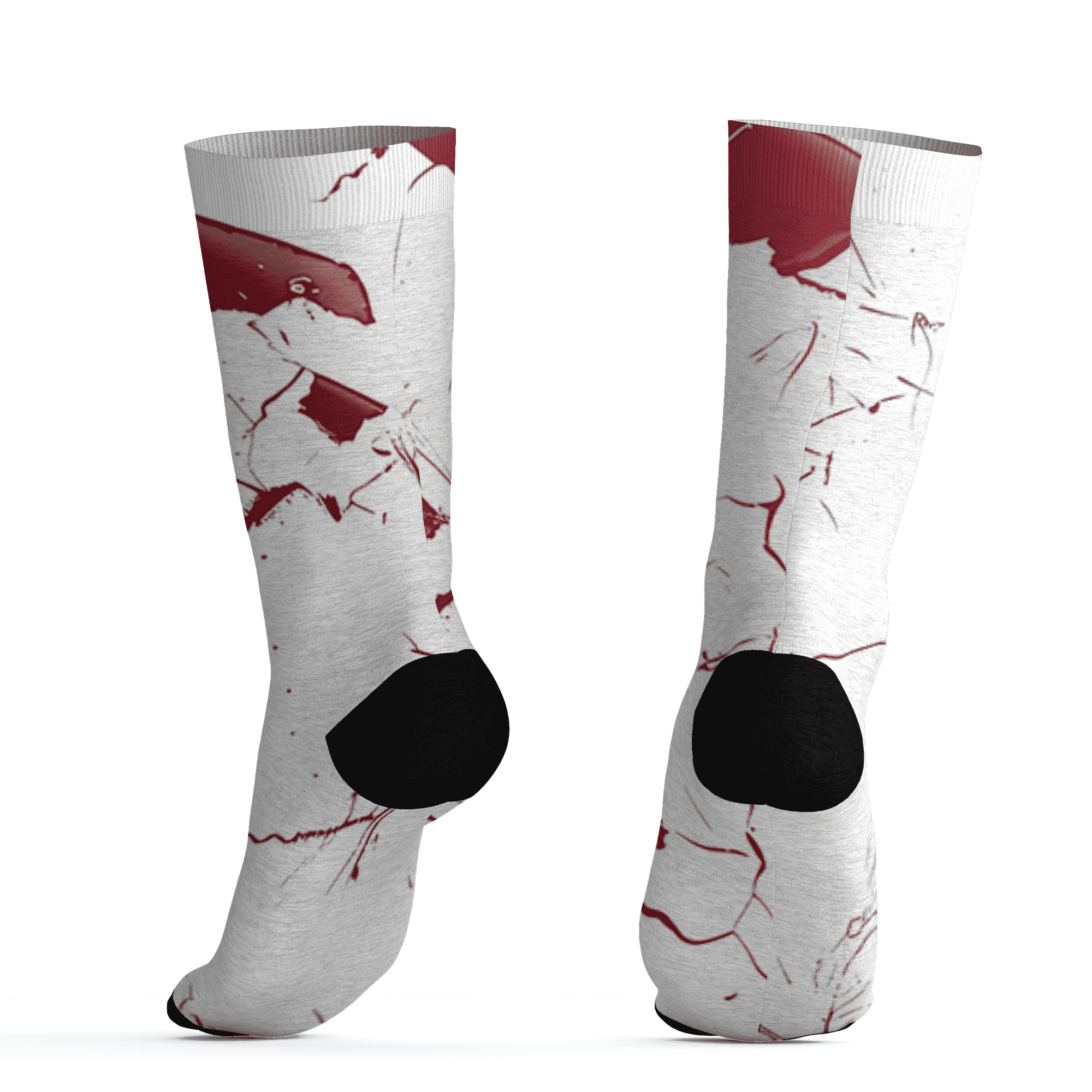 High-85-Metallic-Burgundy-1s-Socks-Match-Got-Em-3D