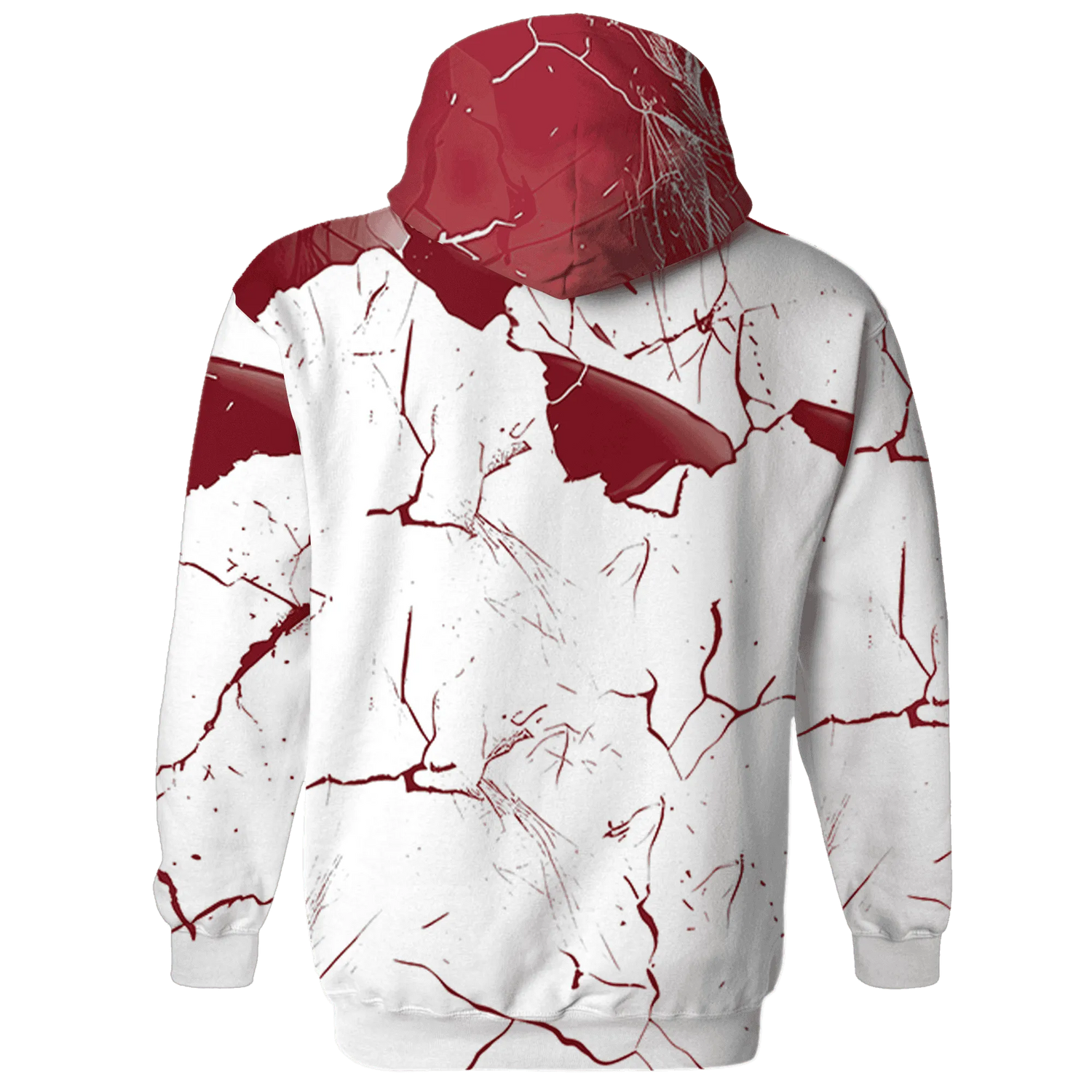 High-85-Metallic-Burgundy-1s-Hoodie-Match-Got-Em-3D