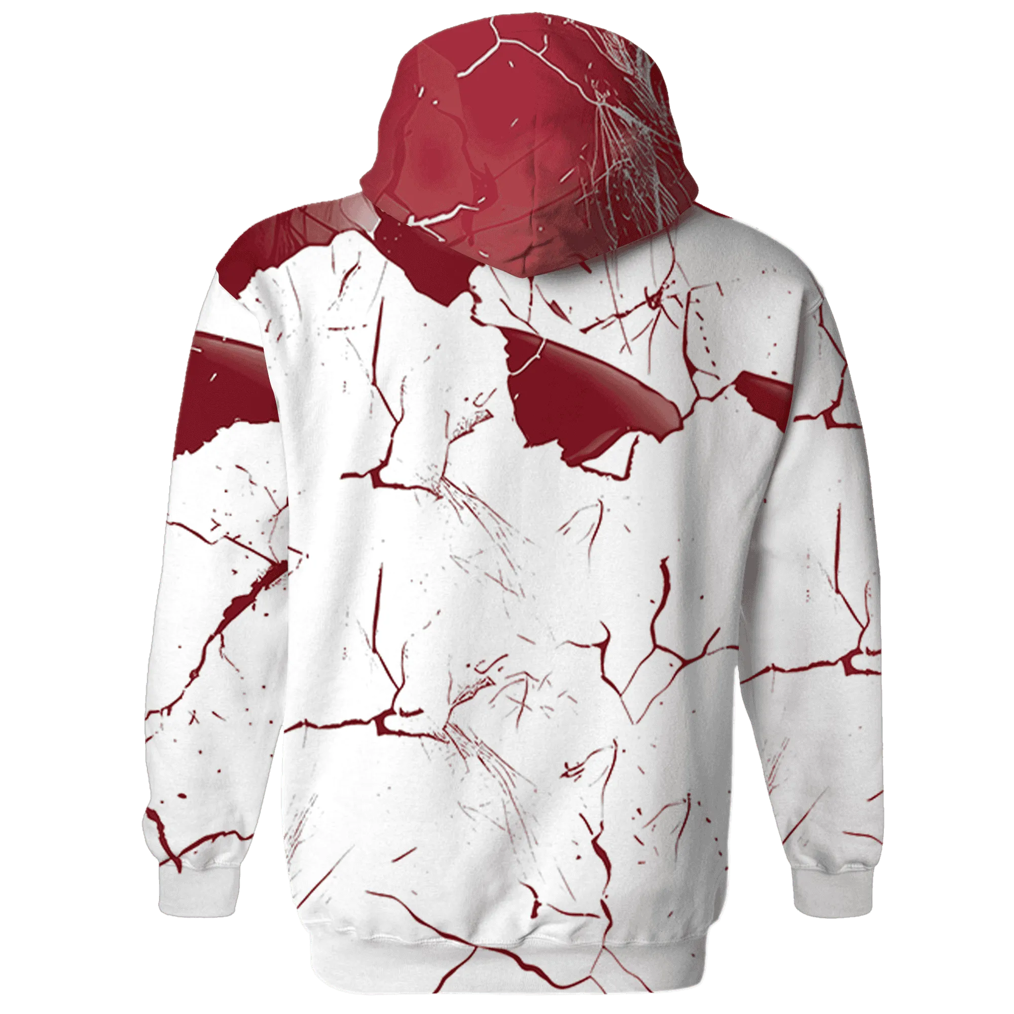 High-85-Metallic-Burgundy-1s-Hoodie-Match-Got-Em-3D