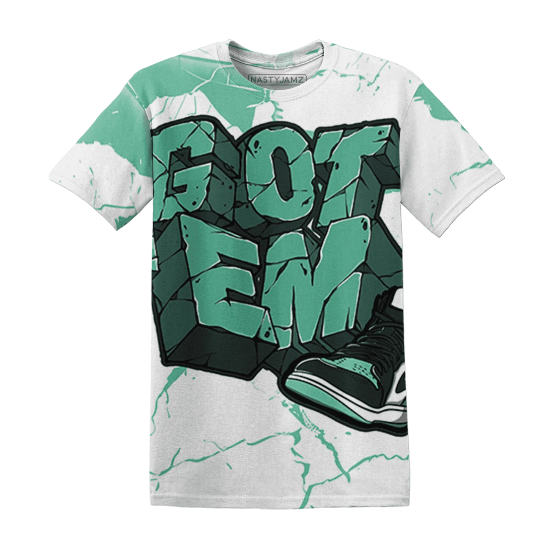 High-OG-Green-Glow-1s-T-Shirt-Match-Got-Em-3D