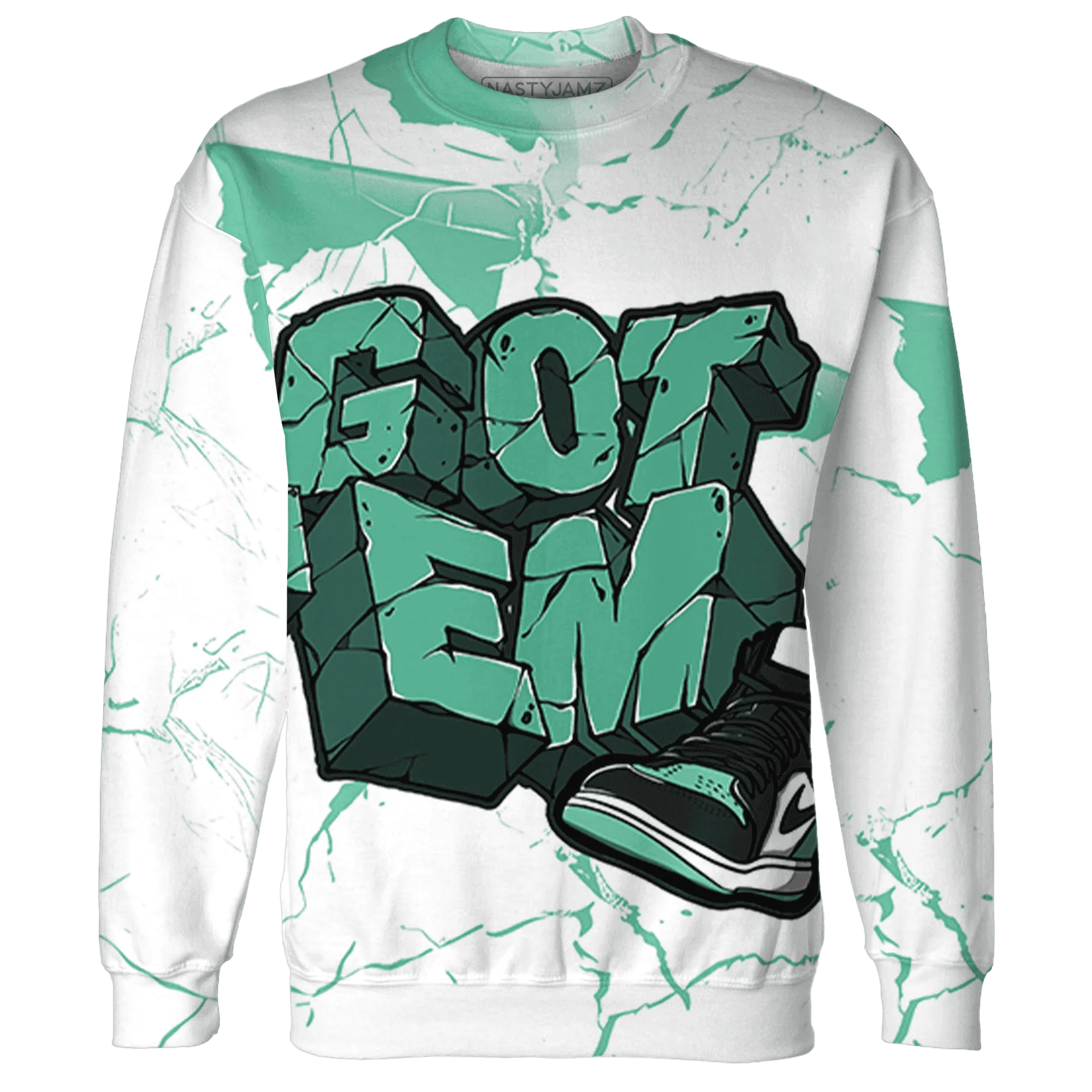 High-OG-Green-Glow-1s-Sweatshirt-Match-Got-Em-3D