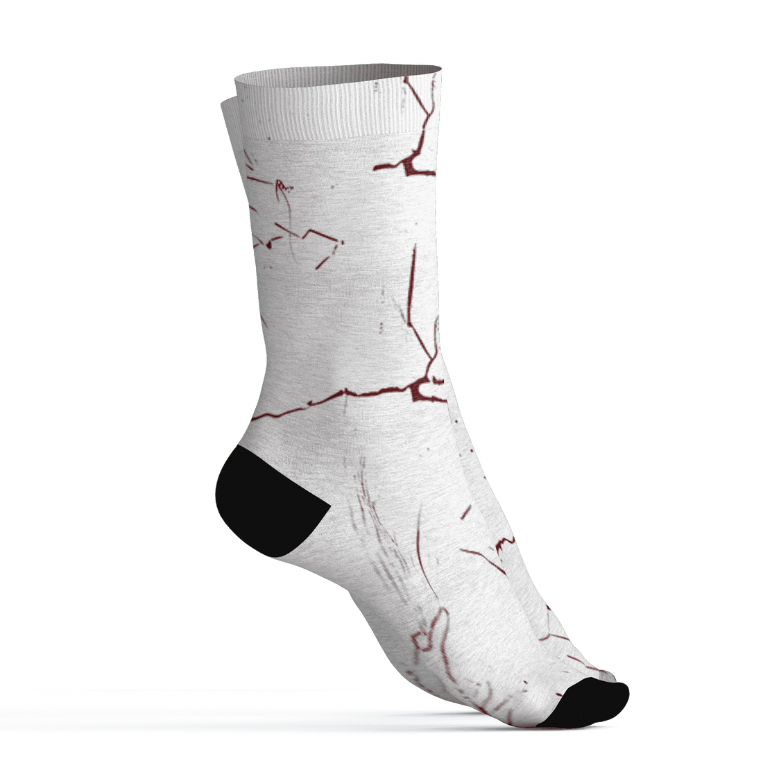 High-White-Team-Red-1s-Socks-Match-Got-Em-3D