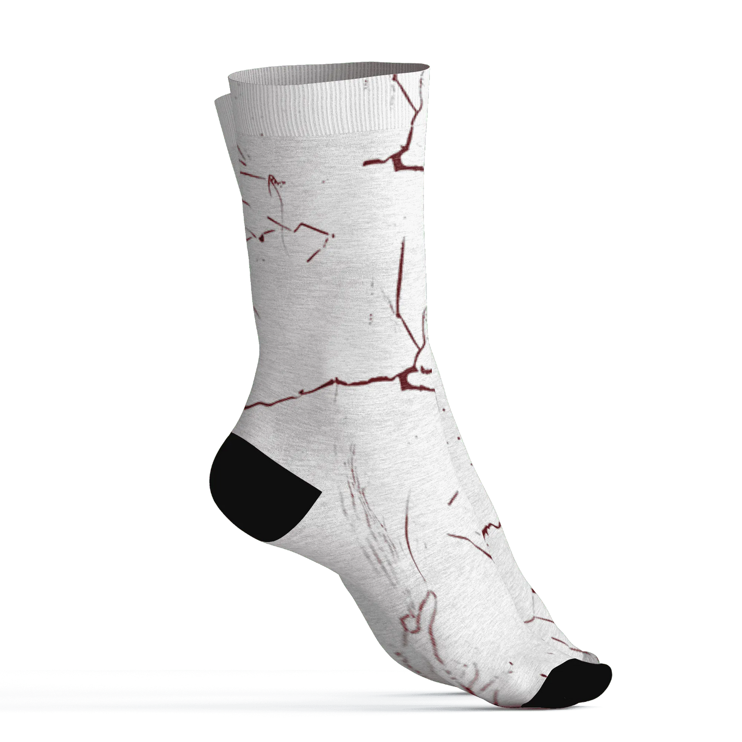 High-White-Team-Red-1s-Socks-Match-Got-Em-3D
