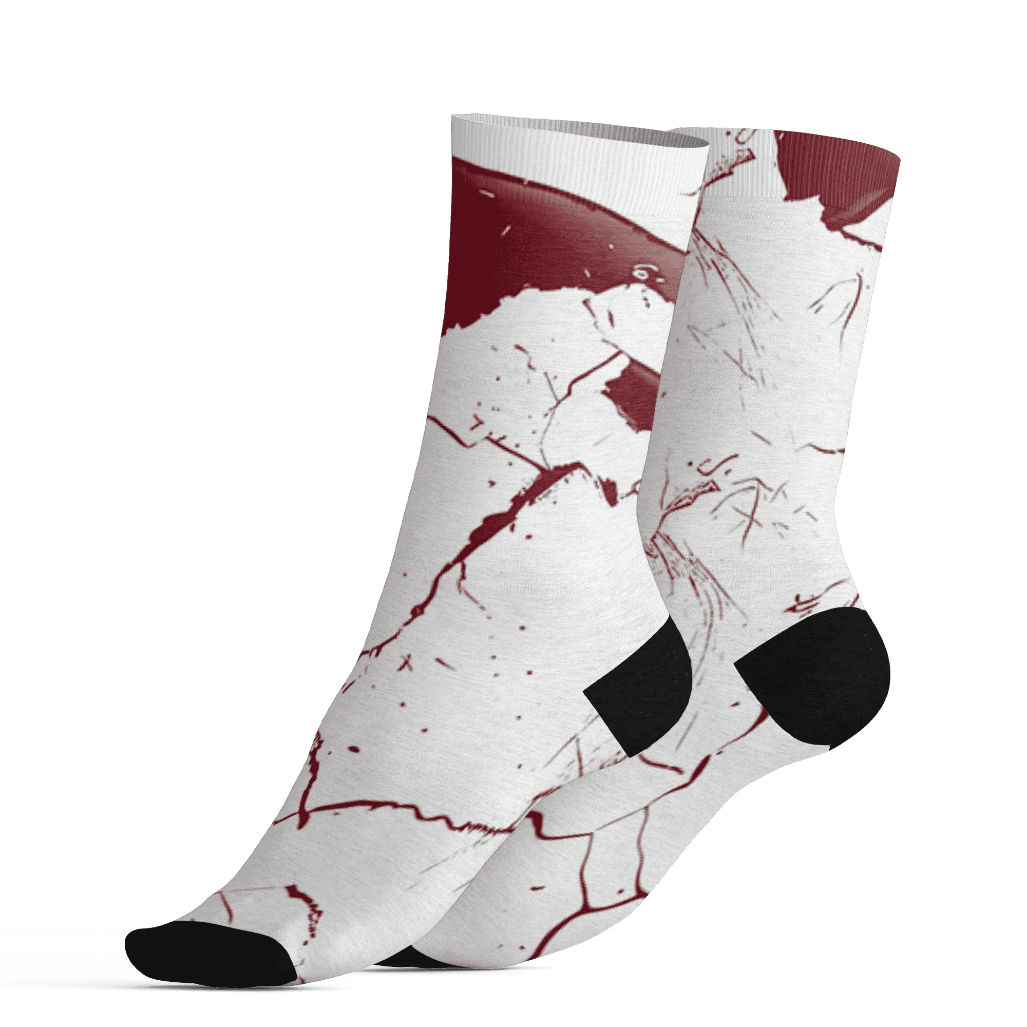 High-White-Team-Red-1s-Socks-Match-Got-Em-3D