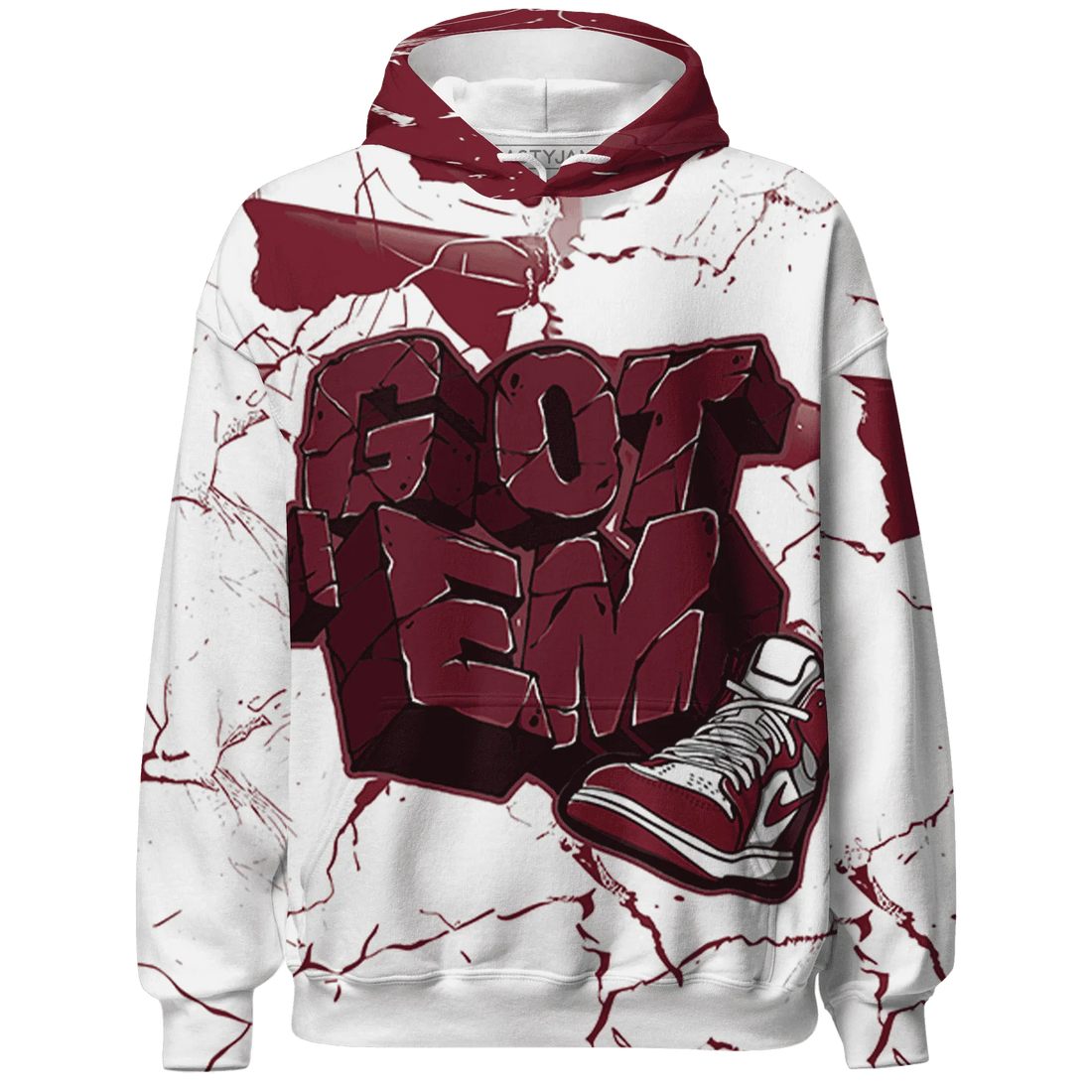 High-White-Team-Red-1s-Hoodie-Match-Got-Em-3D
