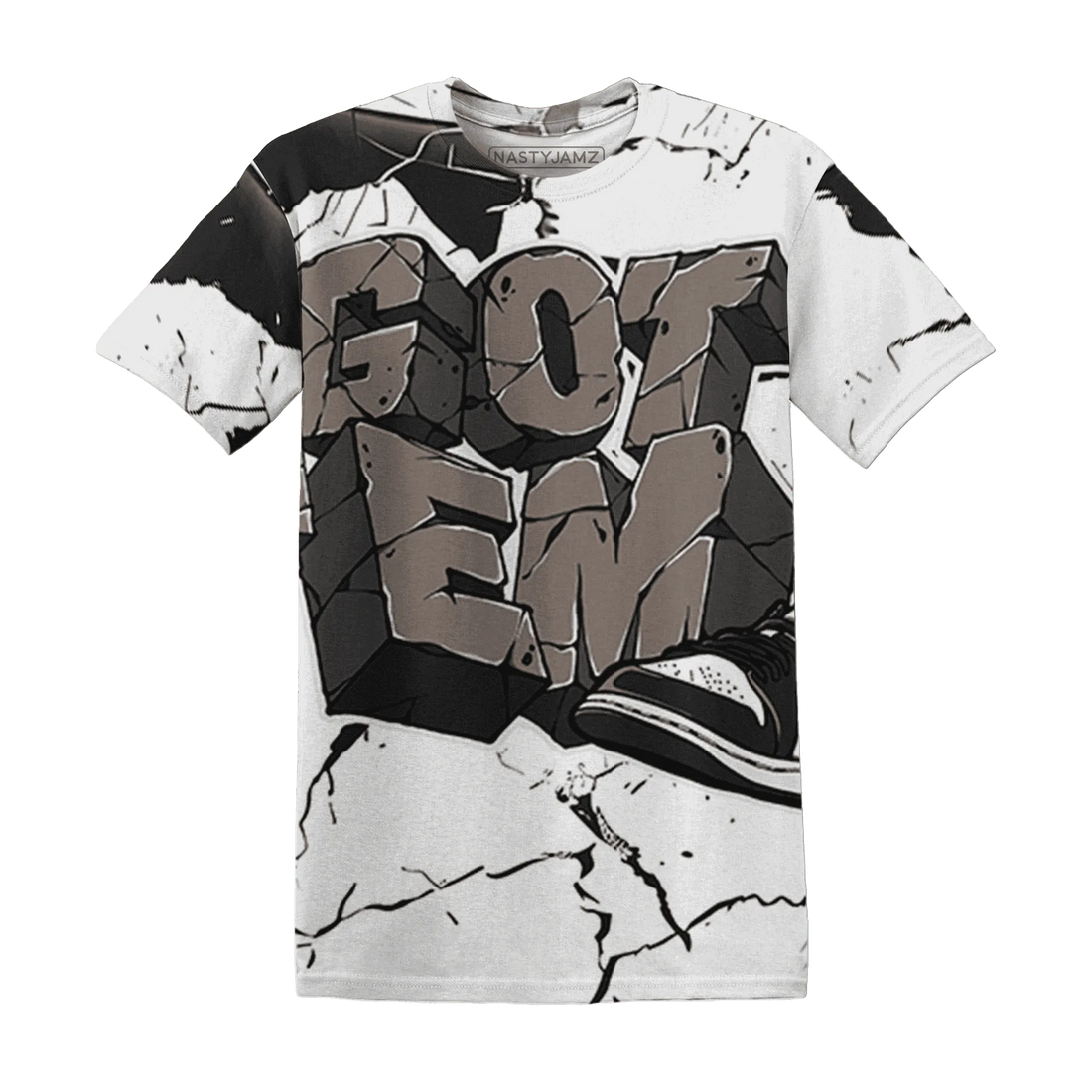 Low-Mocha-1s-T-Shirt-Match-Got-Em-3D