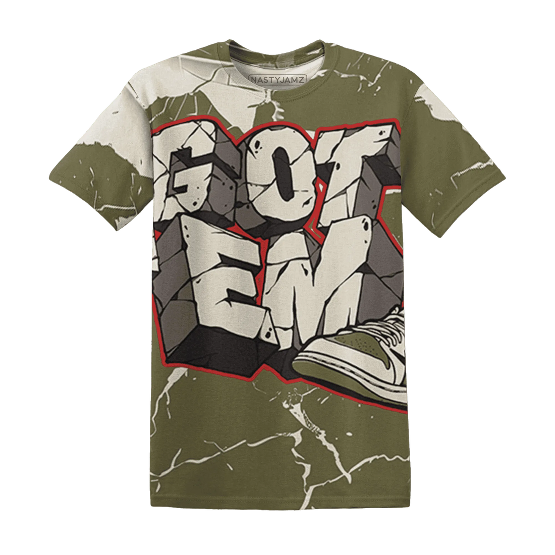 Medium-Olive-1s-T-Shirt-Match-Got-Em-3D