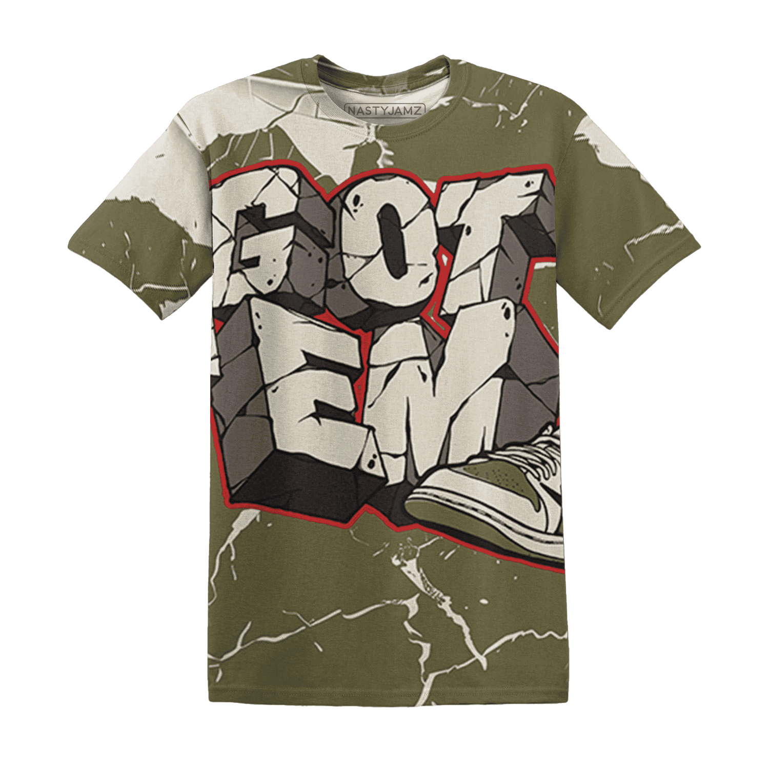 Medium-Olive-1s-T-Shirt-Match-Got-Em-3D