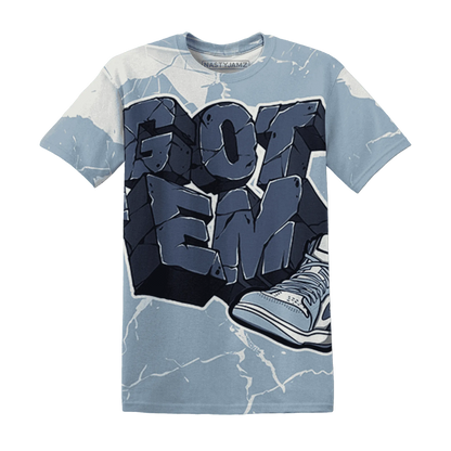 Mid-Diffused-Blue-Grey-1s-T-Shirt-Match-Got-Em-3D