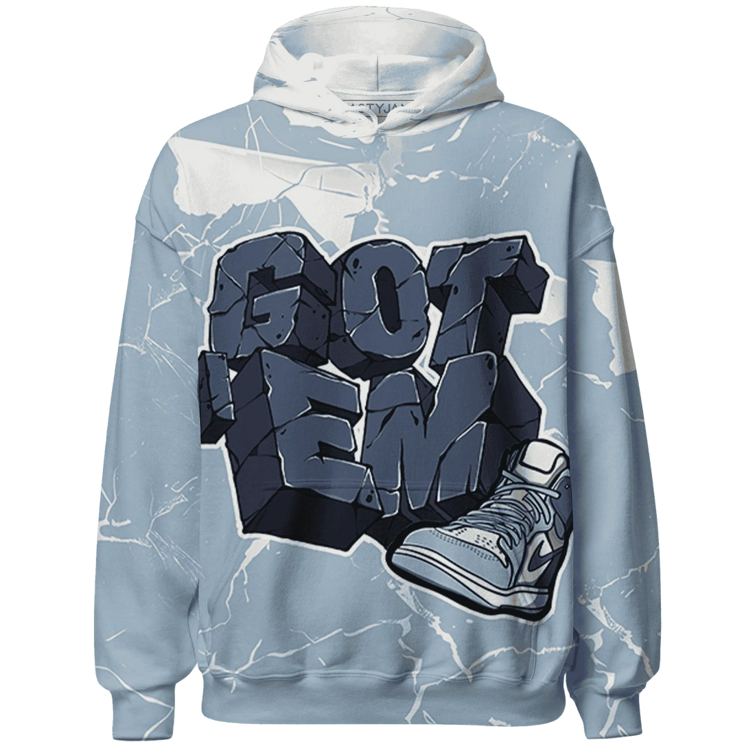 Mid-Diffused-Blue-Grey-1s-Hoodie-Match-Got-Em-3D