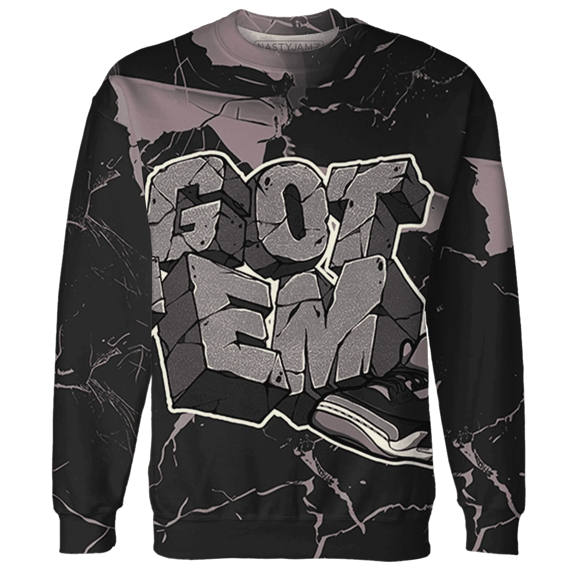 Black-Violet-Ore-3s-Sweatshirt-Match-Got-Em-3D