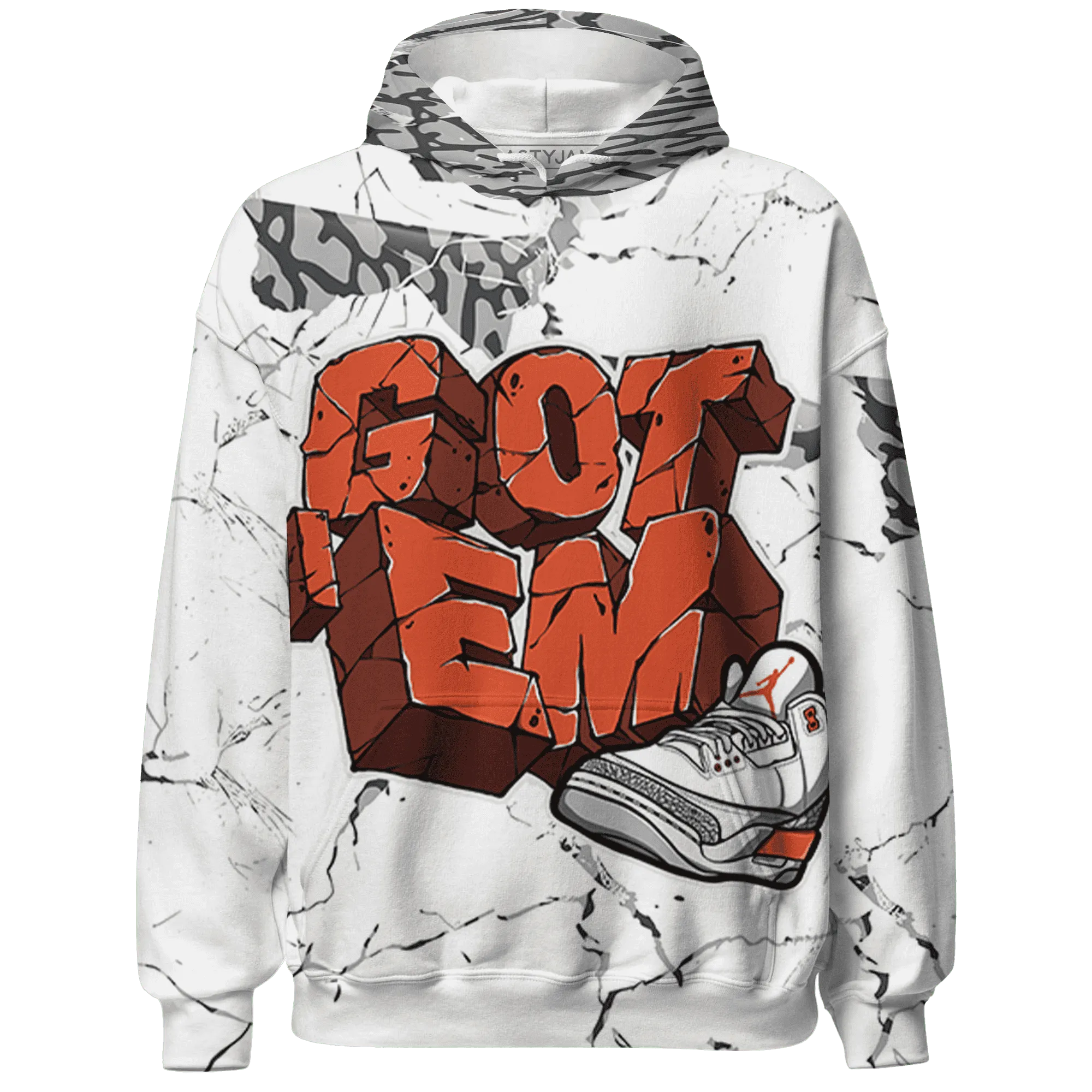 Georgia-Peach-3s-Hoodie-Match-Got-Em-3D