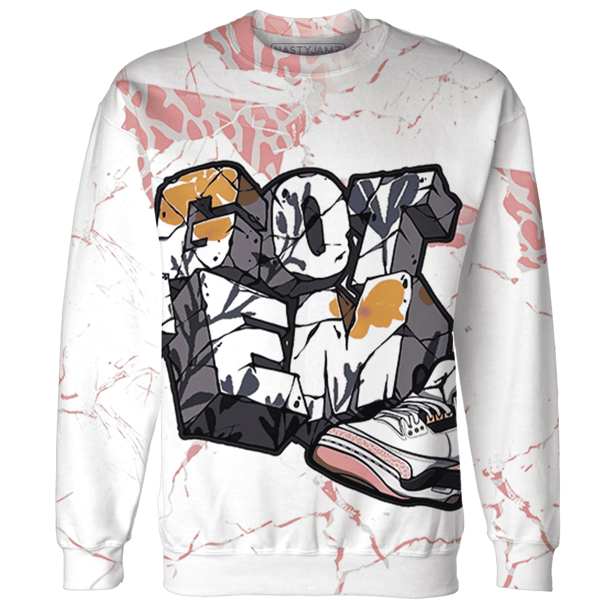 Red-Stardust-3s-Sweatshirt-Match-Got-Em-3D