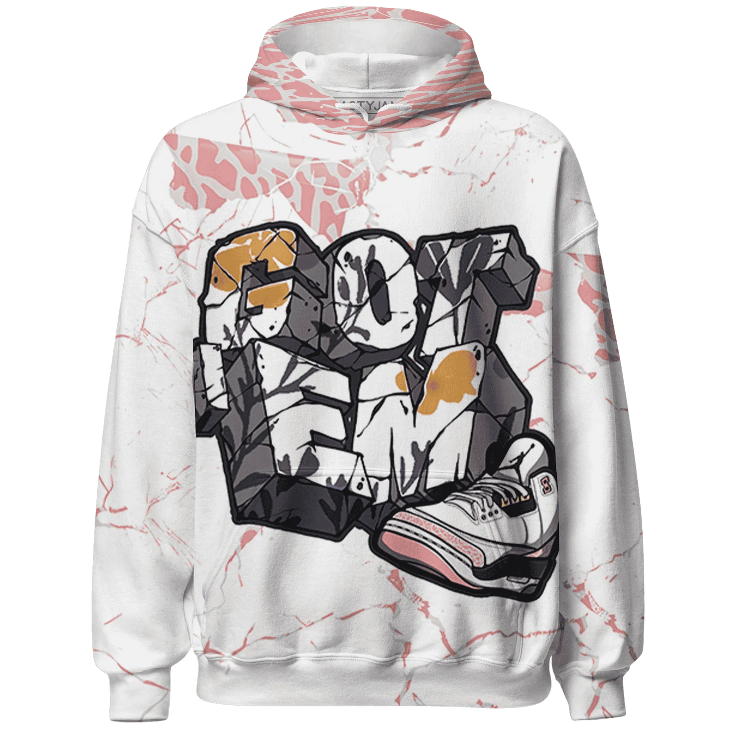 Red-Stardust-3s-Hoodie-Match-Got-Em-3D