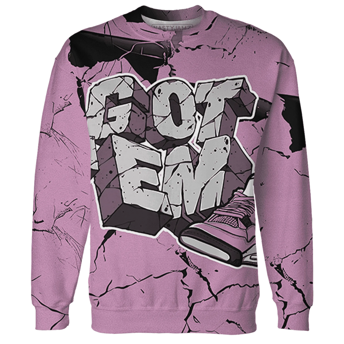 Orchid-Neutral-Grey-Black-White-4s-NastyJamz-Sweatshirt-Match-Got-Em-3D