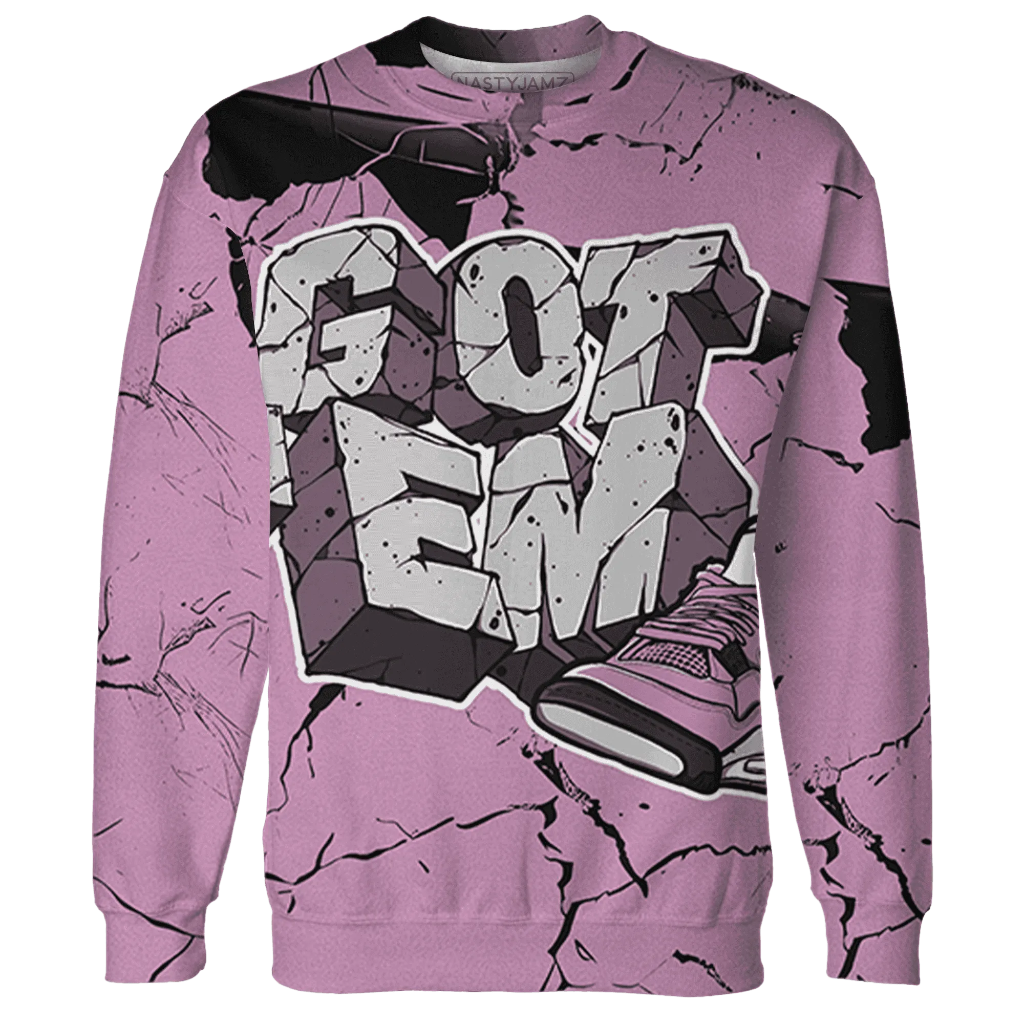 Orchid-Neutral-Grey-Black-White-4s-NastyJamz-Sweatshirt-Match-Got-Em-3D