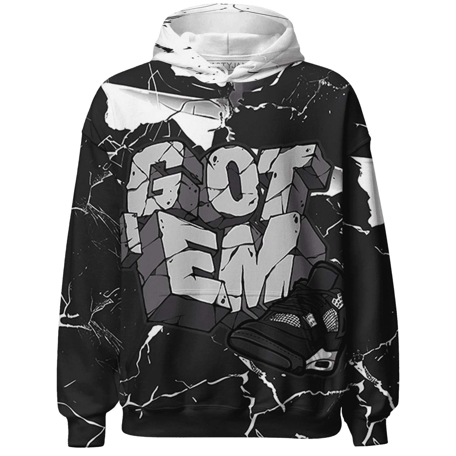 White-Thunder-4s-Hoodie-Match-Got-Em-3D