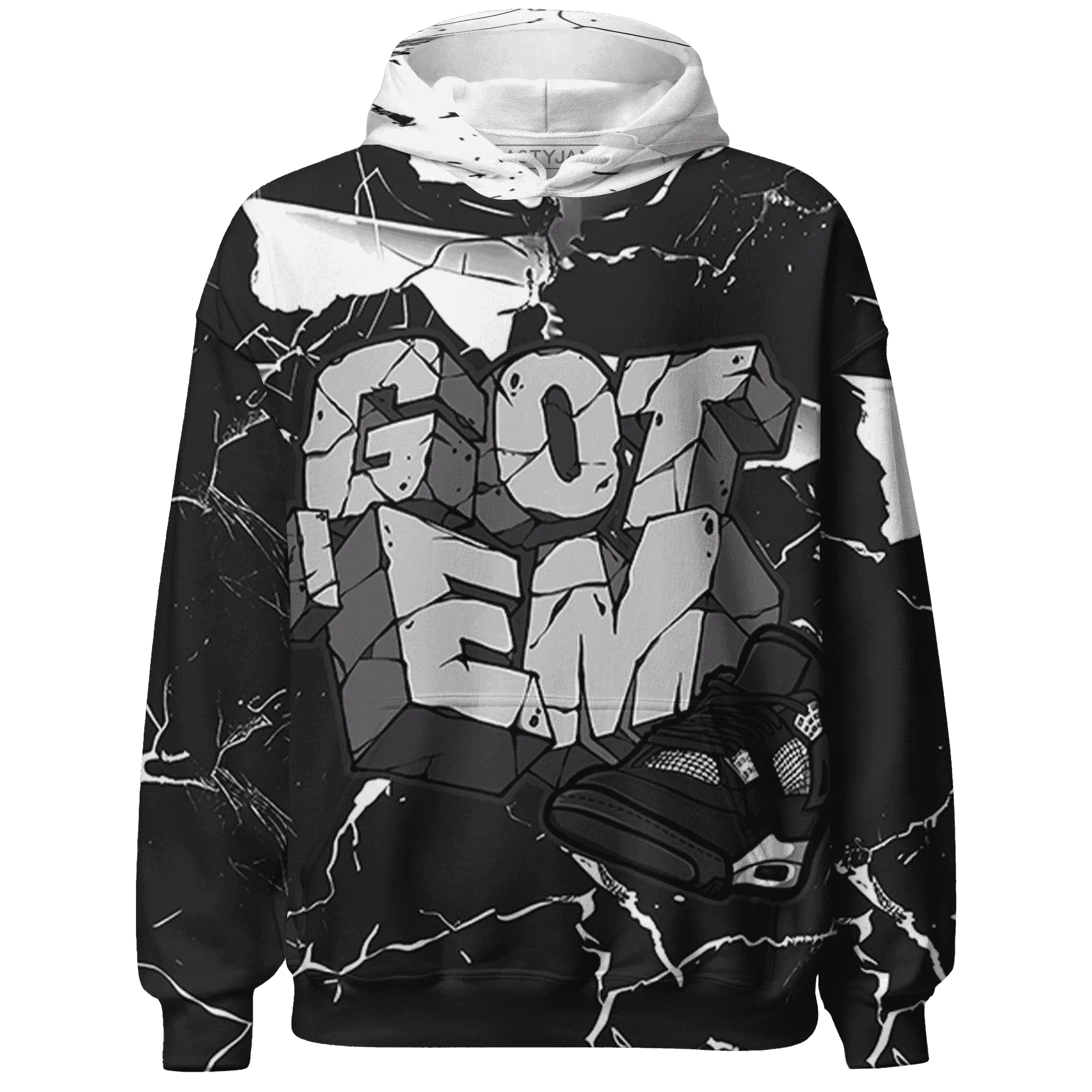 White-Thunder-4s-Hoodie-Match-Got-Em-3D