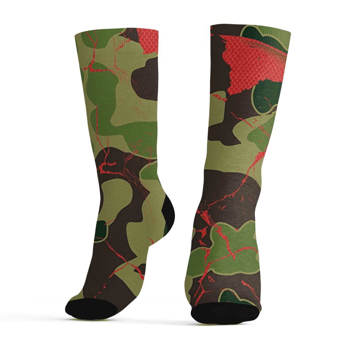 AM-90-Dark-Sage-Solar-Red-NastyJamz-Socks-Match-Got-Em-3D