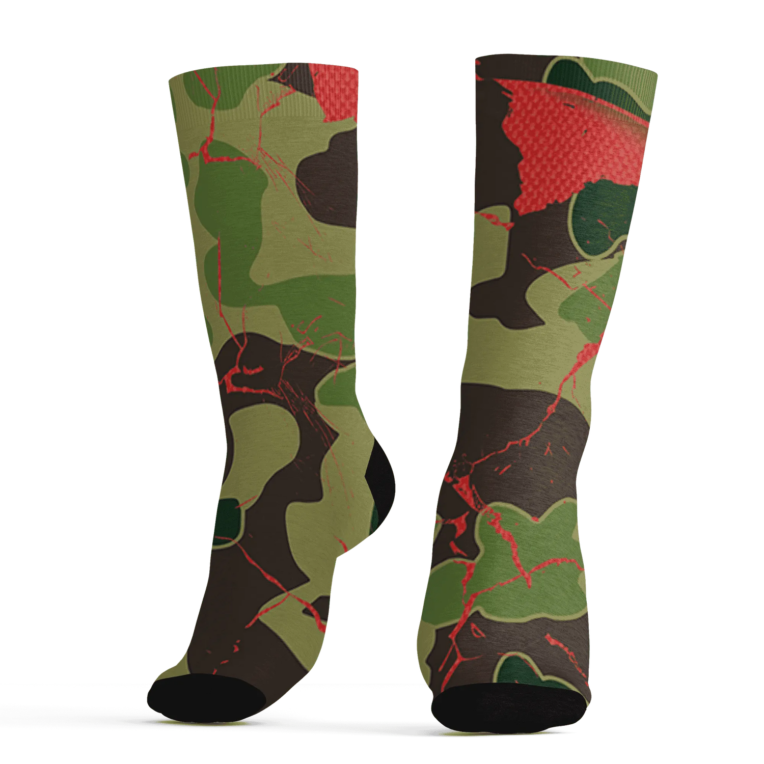 AM-90-Dark-Sage-Solar-Red-NastyJamz-Socks-Match-Got-Em-3D