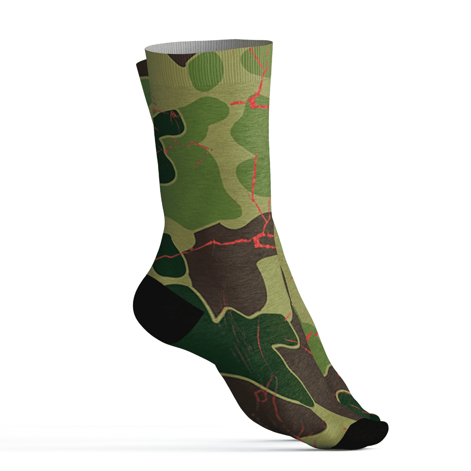 AM-90-Dark-Sage-Solar-Red-NastyJamz-Socks-Match-Got-Em-3D