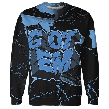 AM-Plus-Black-Univercitii-Blue-Sweatshirt-Match-Got-Em-3D