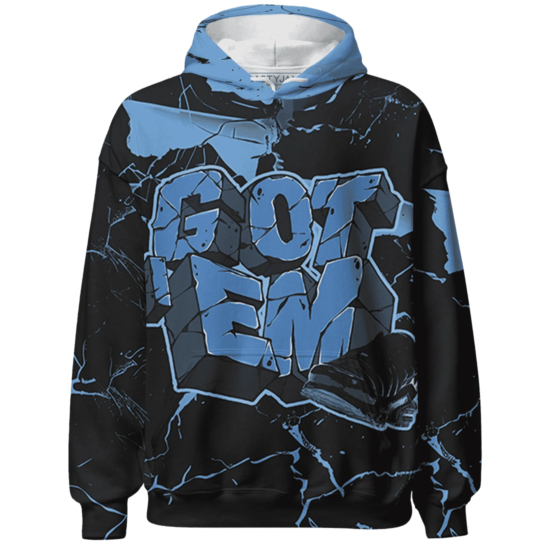 AM-Plus-Black-Univercitii-Blue-Hoodie-Match-Got-Em-3D