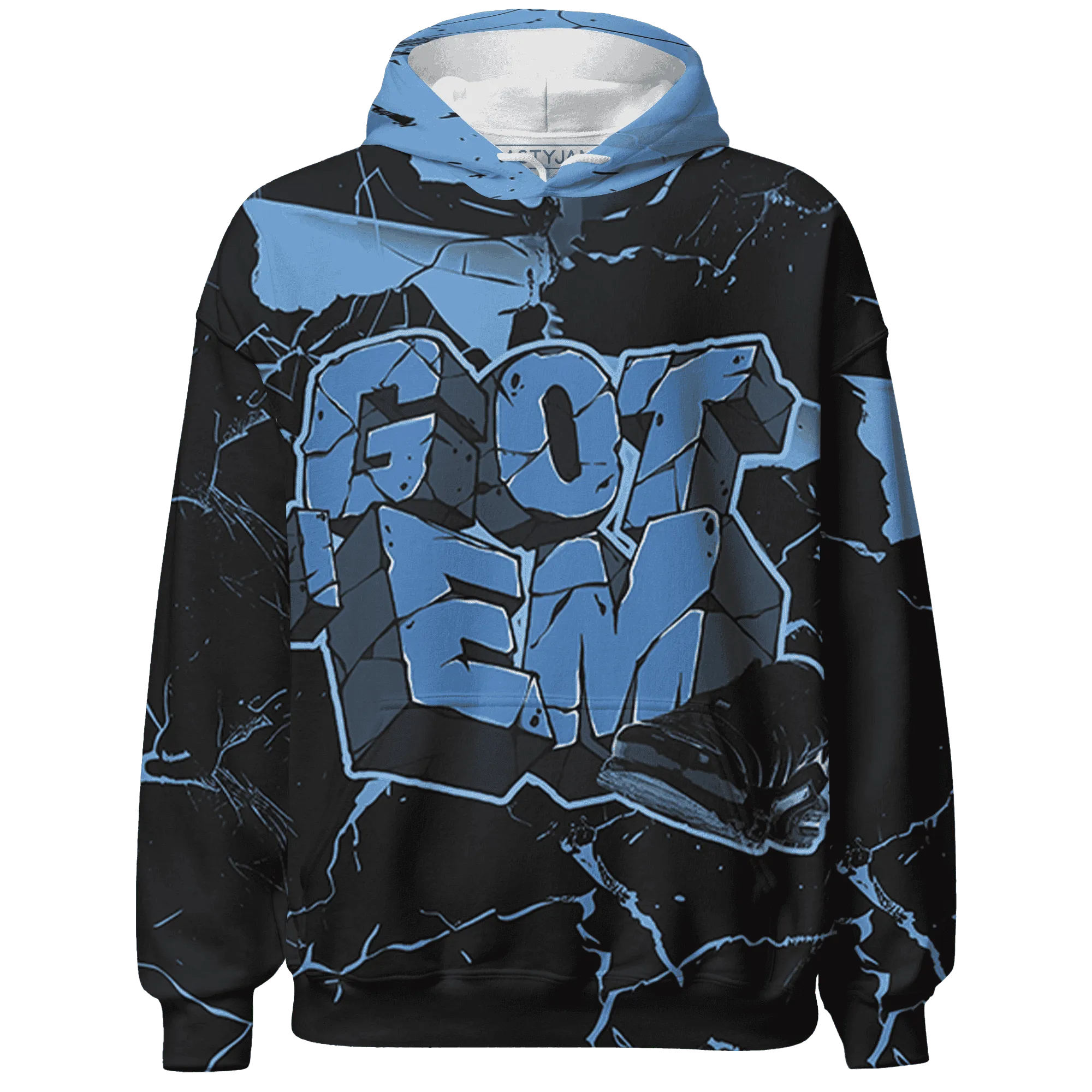 AM-Plus-Black-Univercitii-Blue-Hoodie-Match-Got-Em-3D
