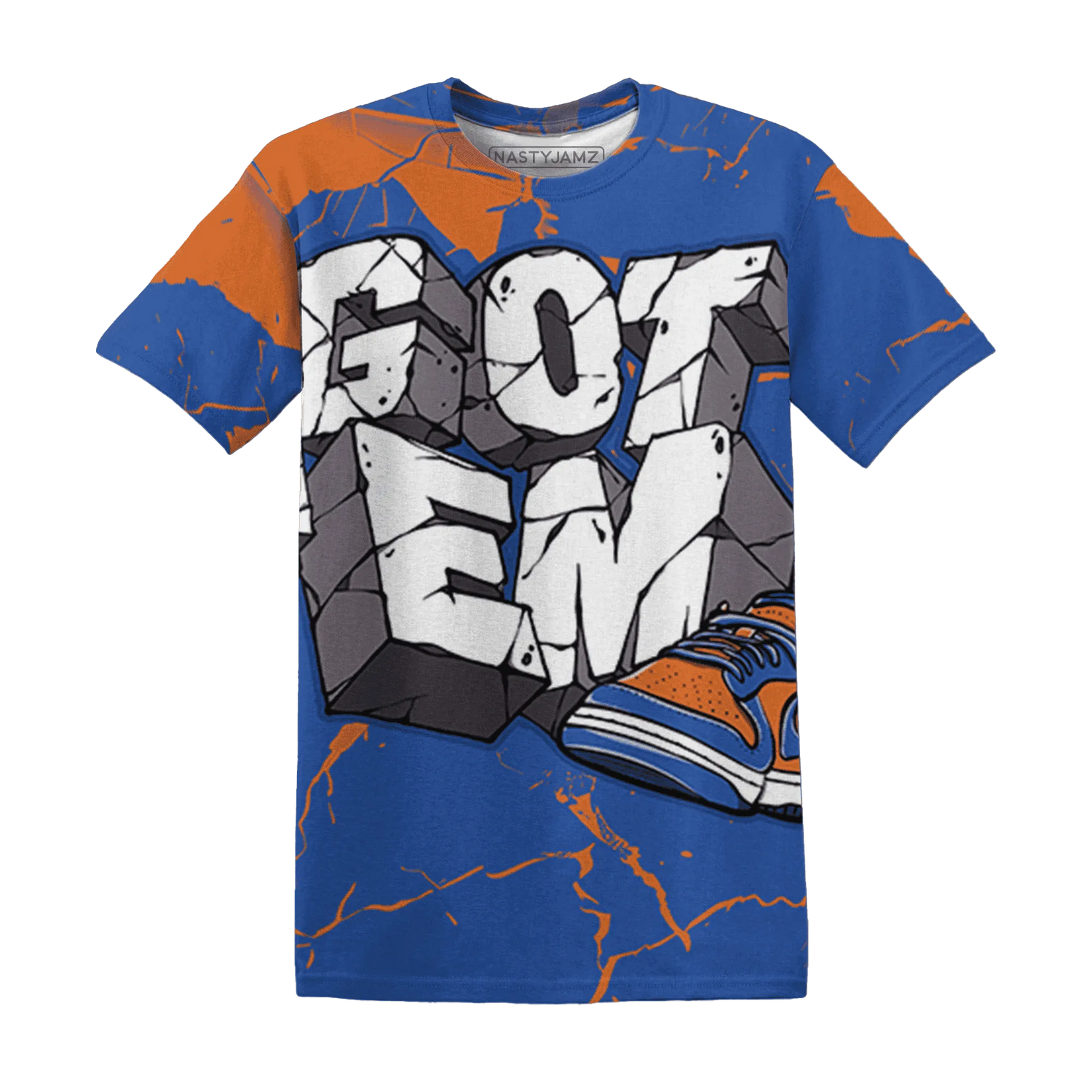 Dunk-Low-Knicks-T-Shirt-Match-Got-Em-3D