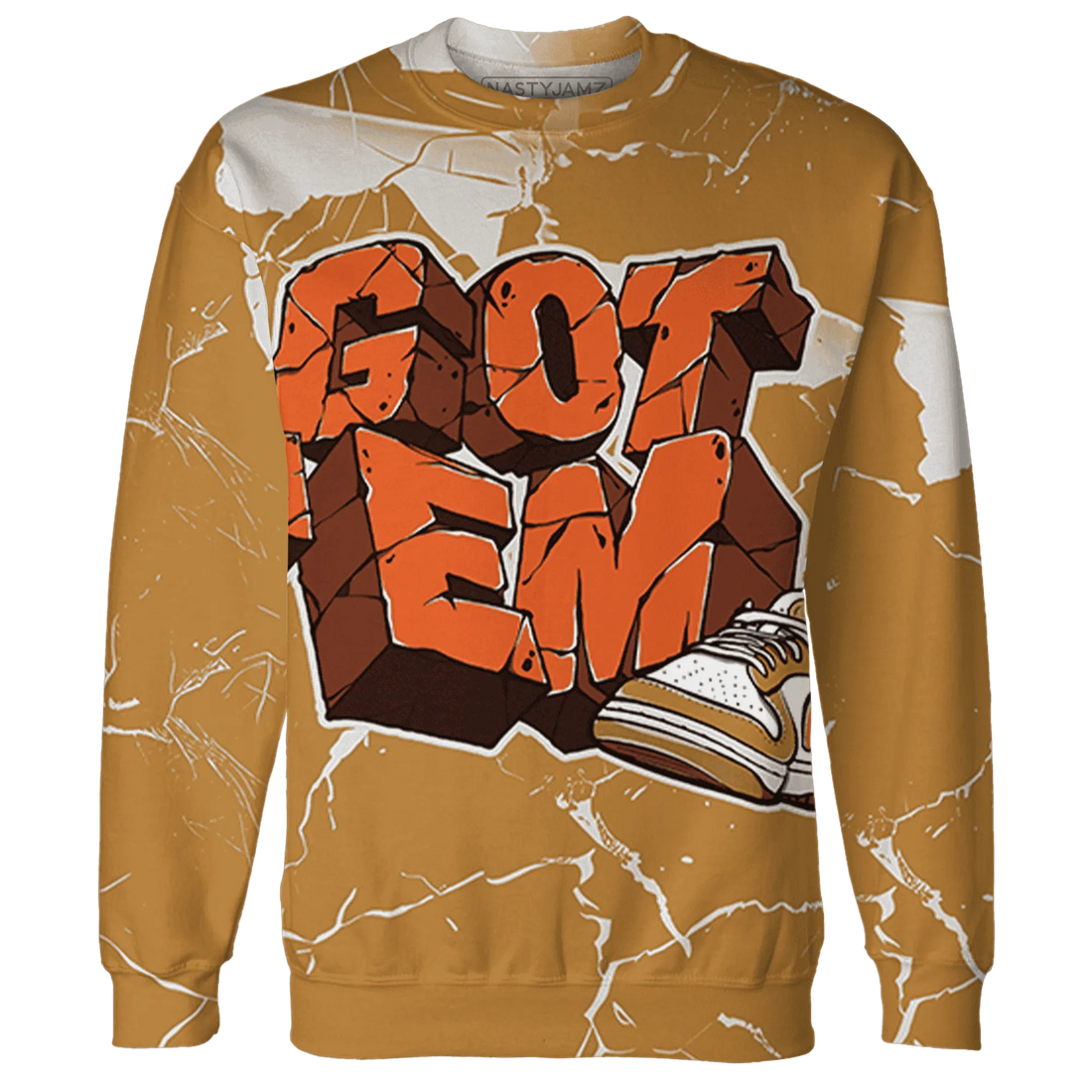 Dunk-Low-Retro-Wheat-Orange-NastyJamz-Sweatshirt-Match-Got-Em-3D