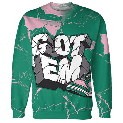 Dunk-Pink-Malachite-Medium-Soft-Low-Sail-Sweatshirt-Match-Got-Em-3D
