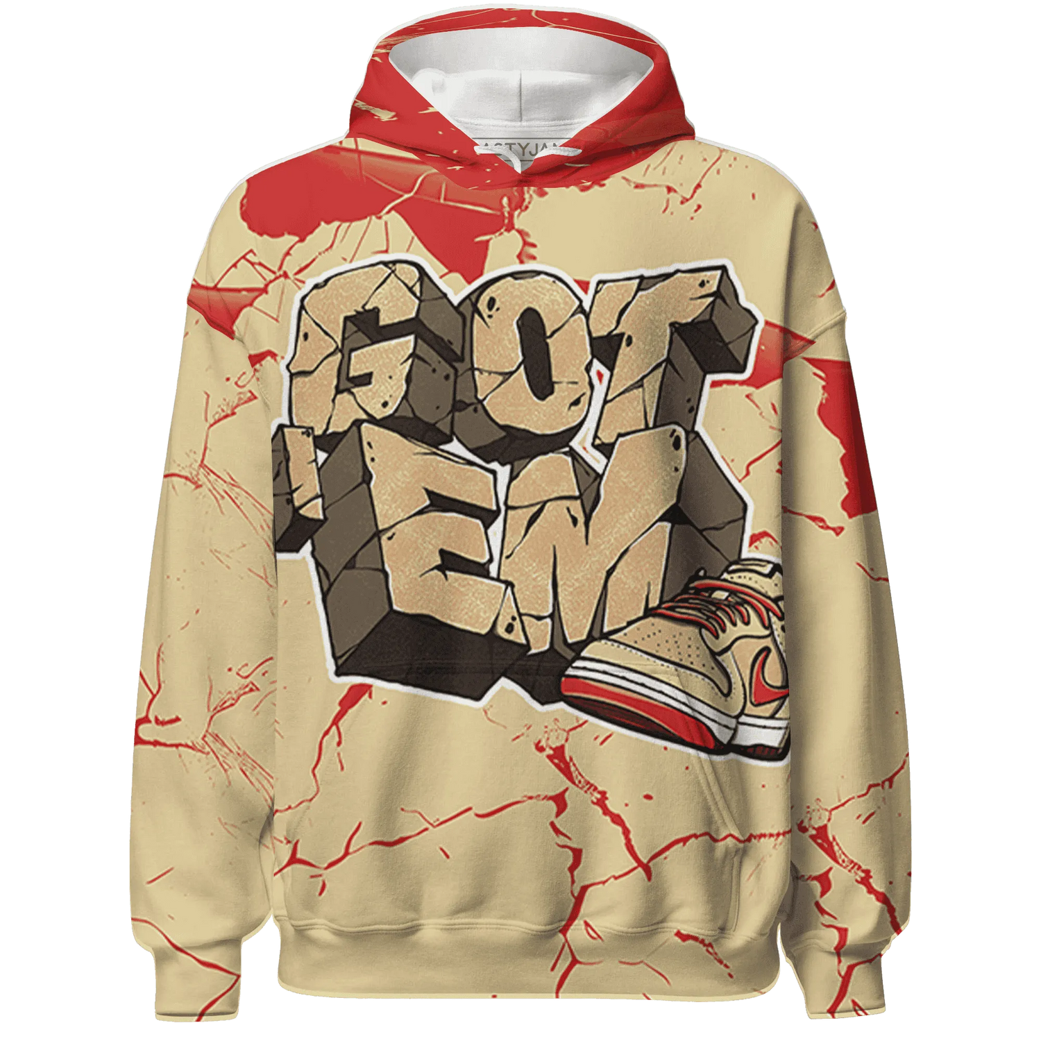 Dunk-Strawberry-Waffle-NastyJamz-Hoodie-Match-Got-Em-3D