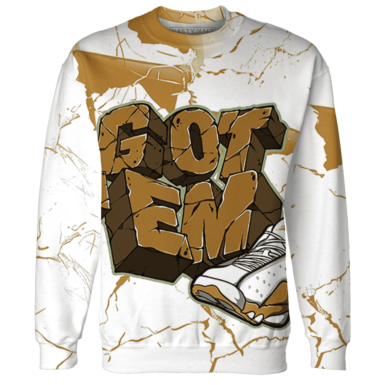 Wheat-13s-Sweatshirt-Match-Got-Em-3D