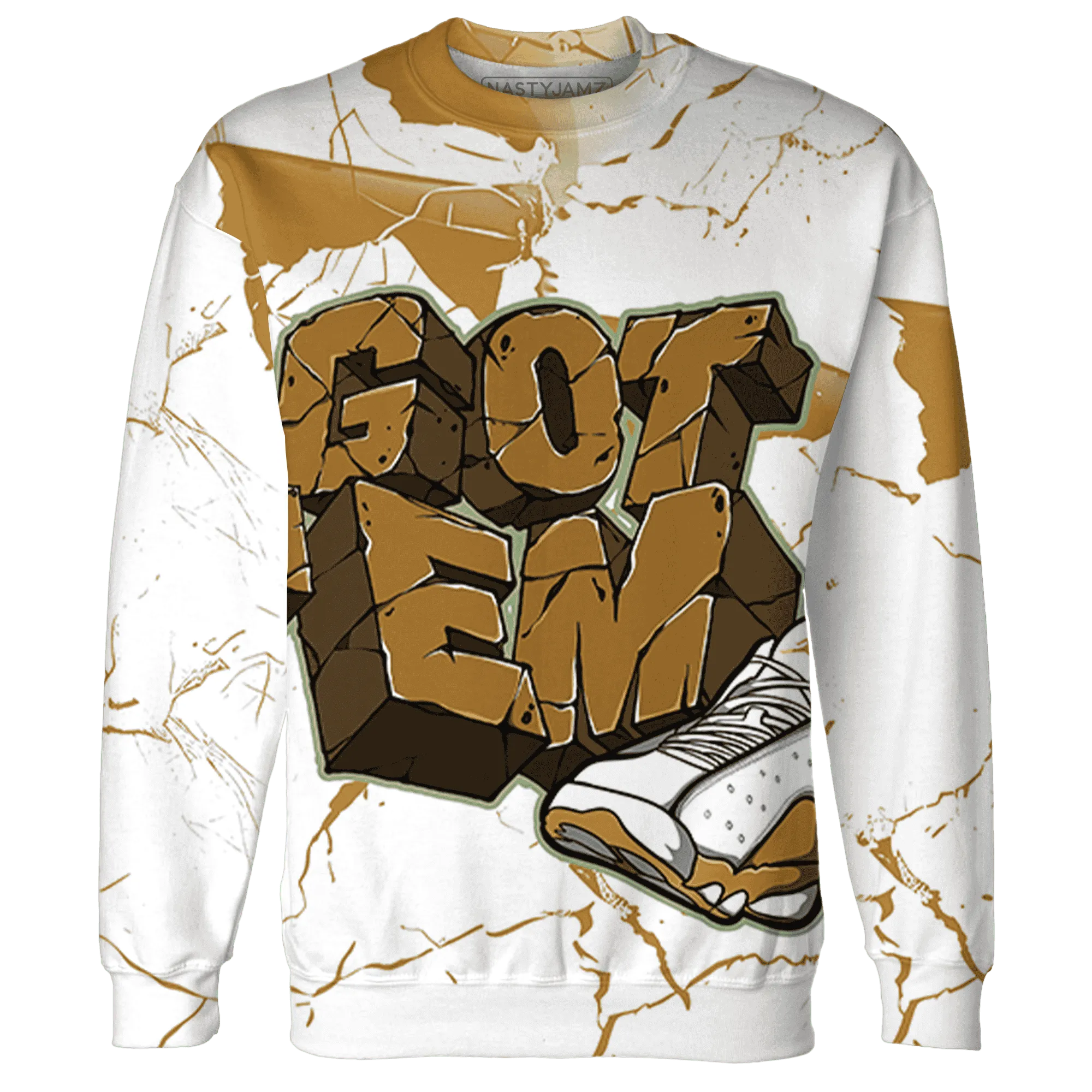 Wheat-13s-Sweatshirt-Match-Got-Em-3D