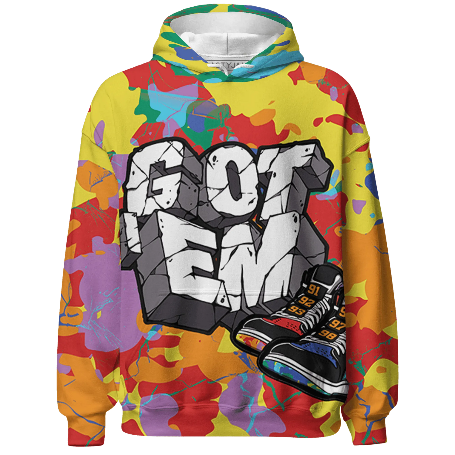 Mid-GS-Six-Championships-1s-Hoodie-Match-Got-Em-3D