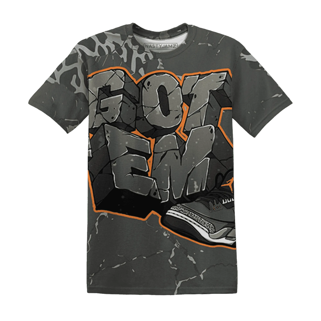 Fear-Pack-3s-T-Shirt-Match-Got-Em-3D