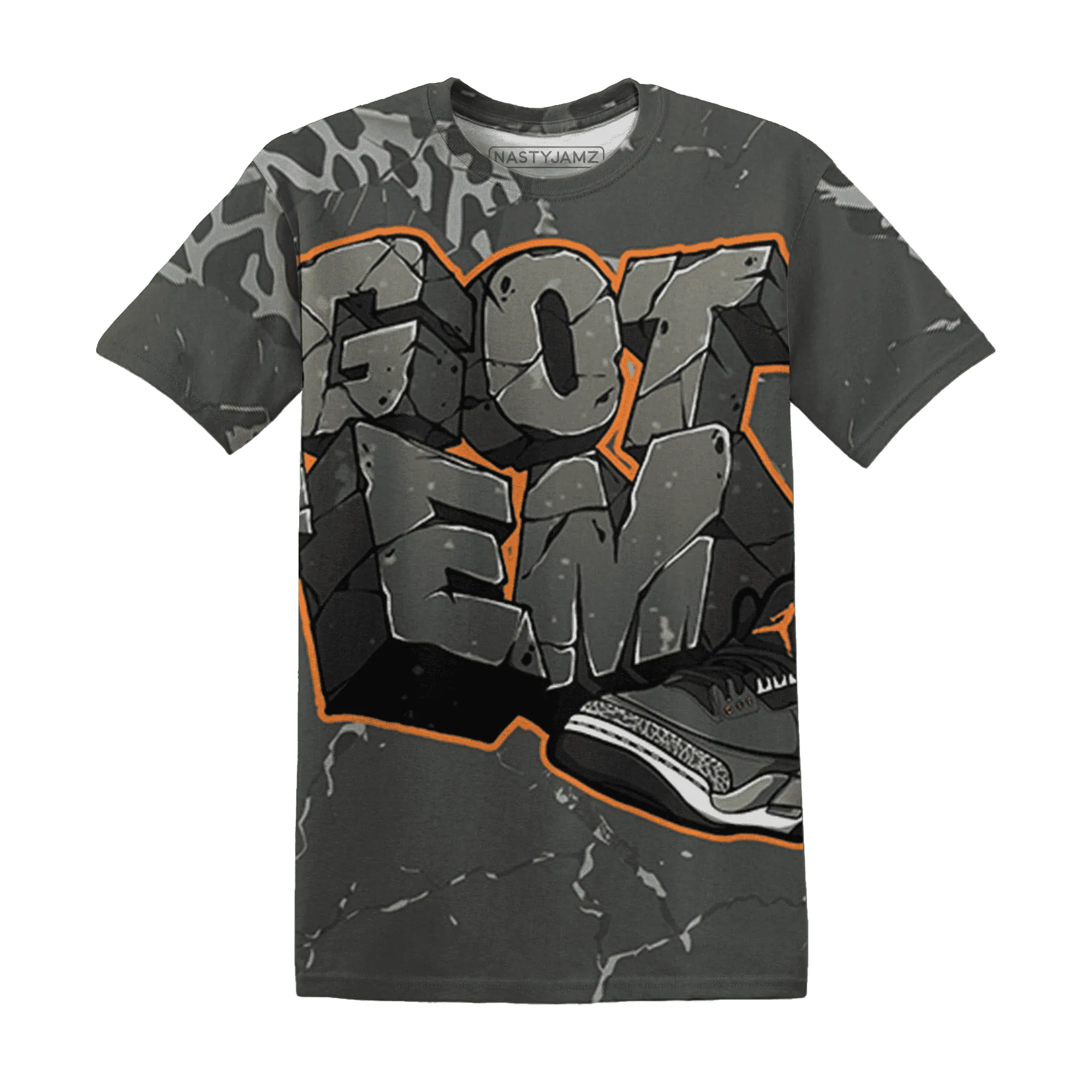 Fear-Pack-3s-T-Shirt-Match-Got-Em-3D