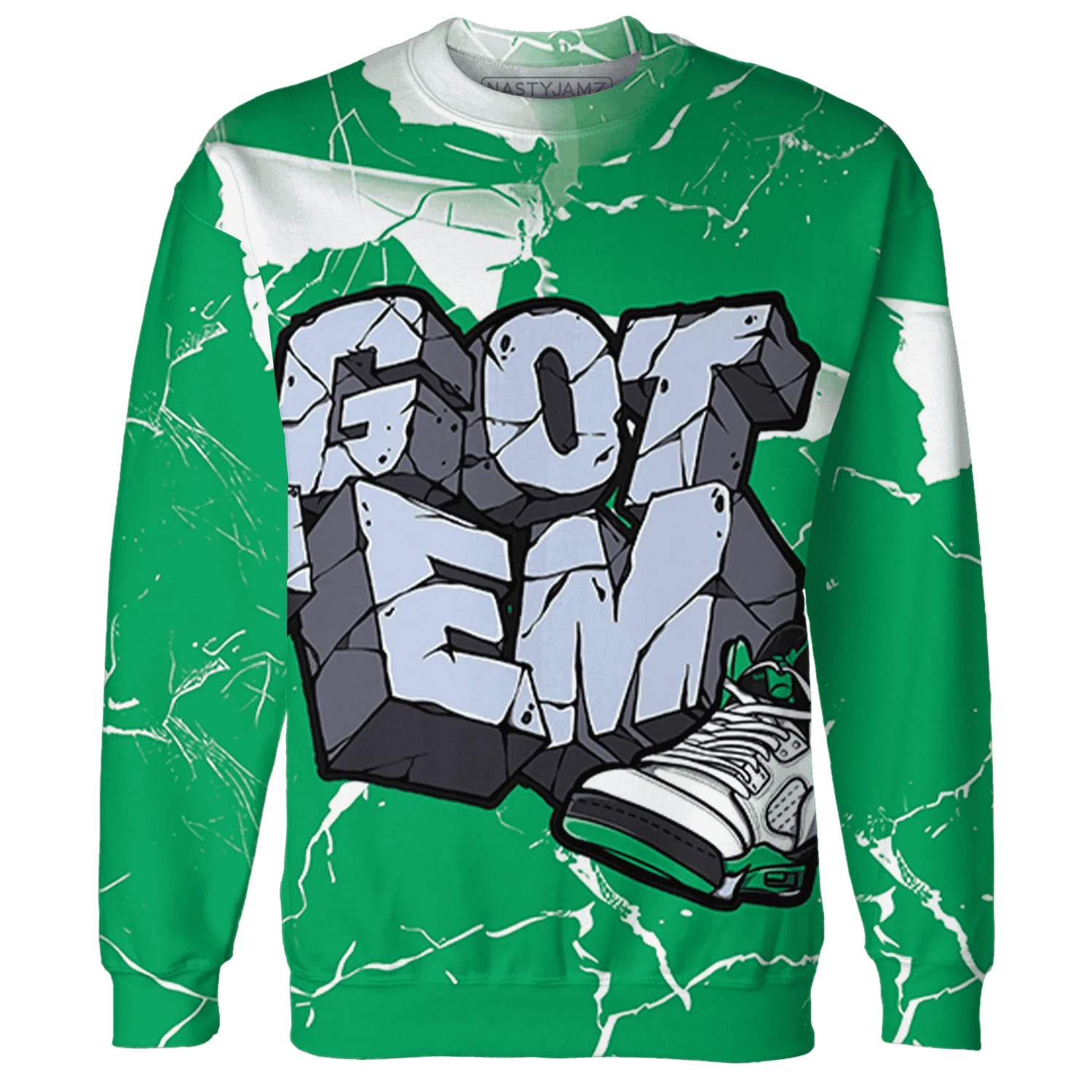 Lucky-Green-5s-Sweatshirt-Match-Got-Em-3D