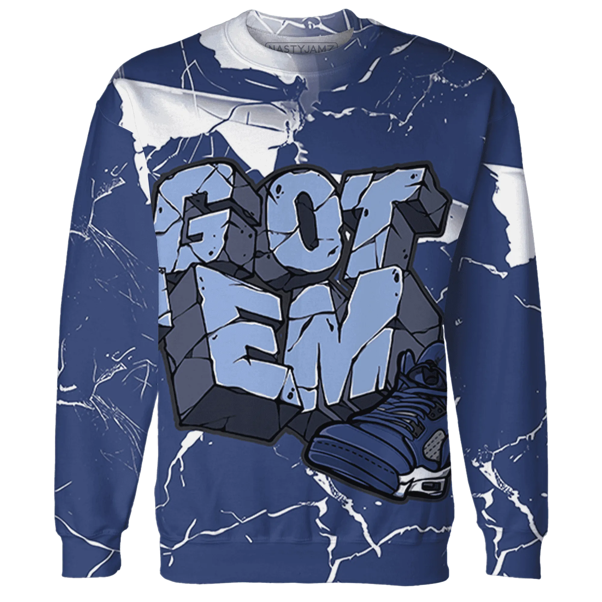 Midnight-Navy-5s-Sweatshirt-Match-Got-Em-3D