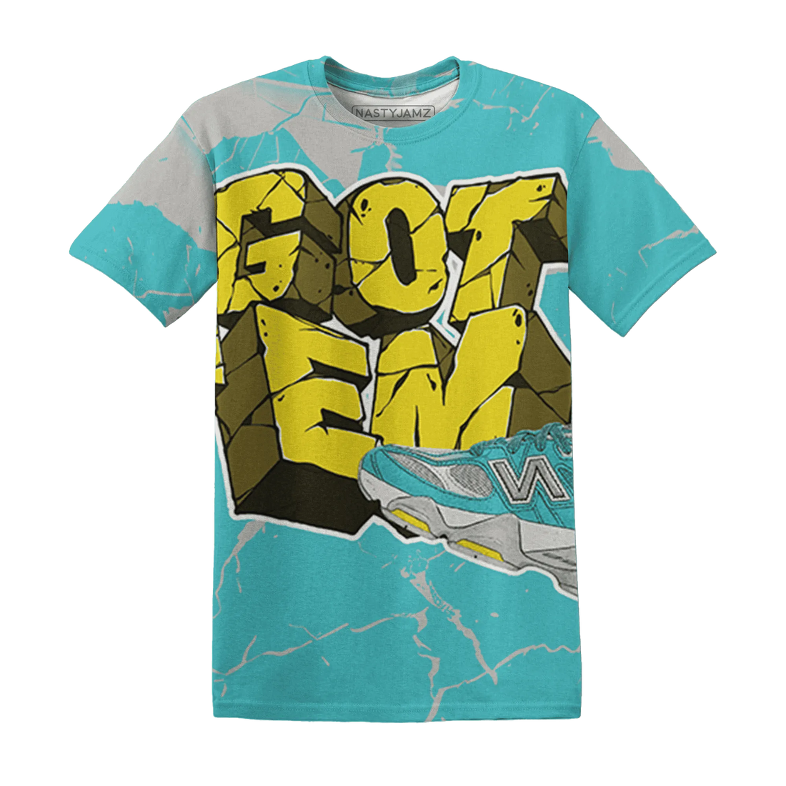 NBL-Cyan-Burst-9060-T-Shirt-Match-Got-Em-3D