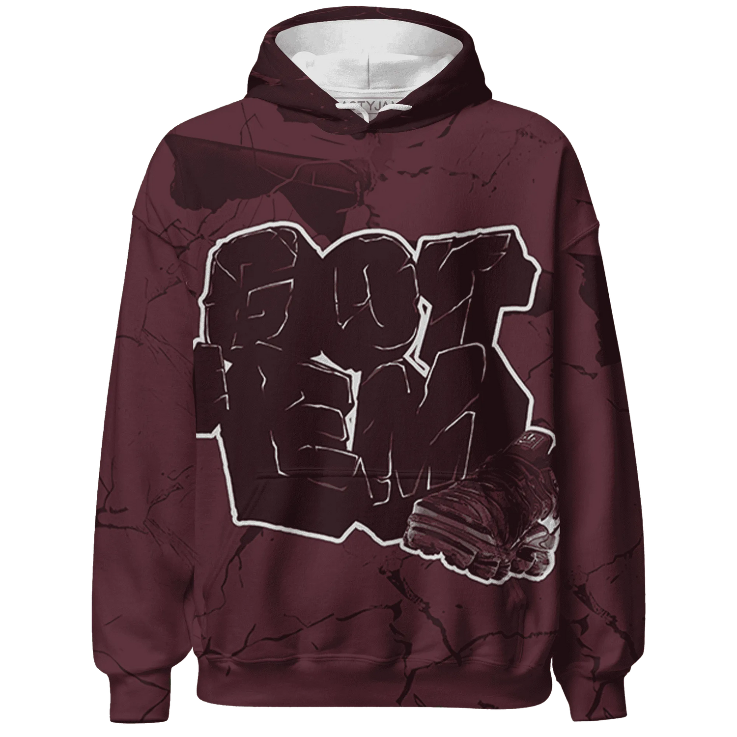VaporMax-Night-Maron-Burgundy-Hoodie-Match-Got-Em-3D
