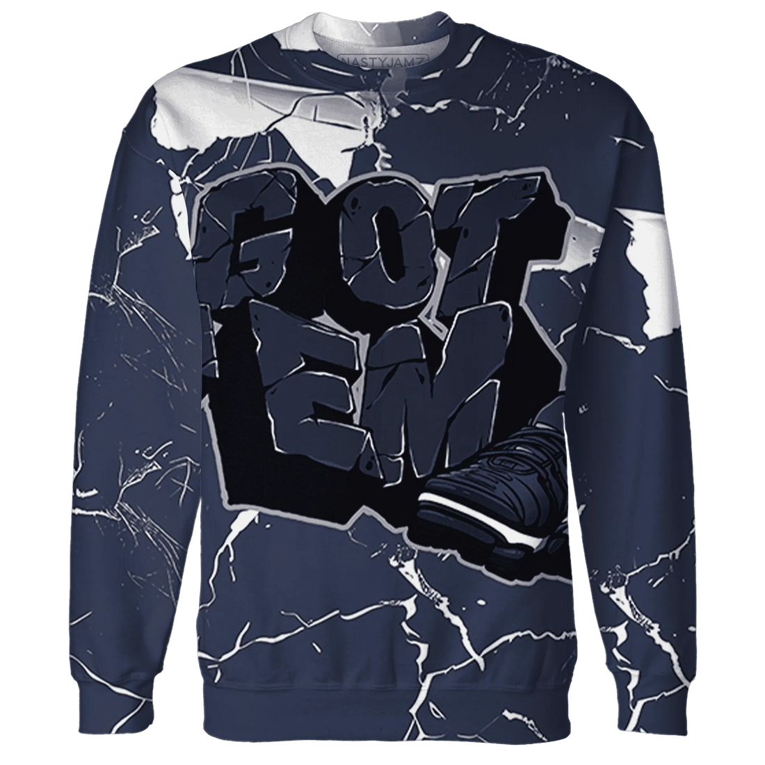 VaporMax-Plus-Midnight-Navy-White-Metallic-Silver-NastyJamz-Sweatshirt-Match-Got-Em-3D