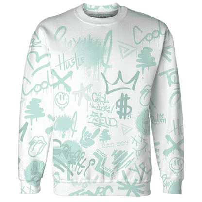 AF-1-Low-Jade-Ice-White-Sweatshirt-Match-Graffiti-King-3D-Doodle-Style
