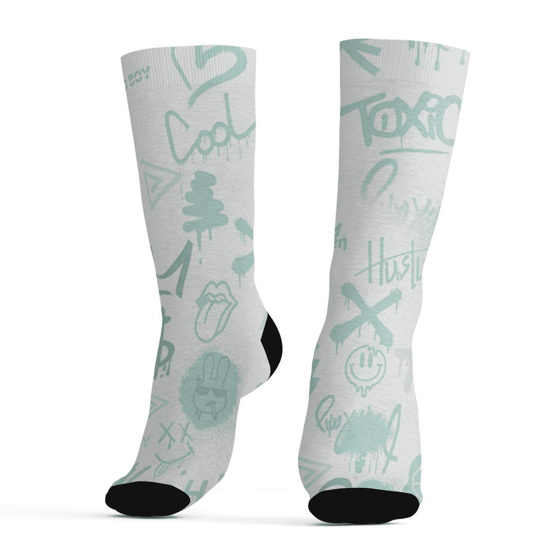 AF-1-Low-Jade-Ice-White-Socks-Match-Graffiti-King-3D-Doodle-Style