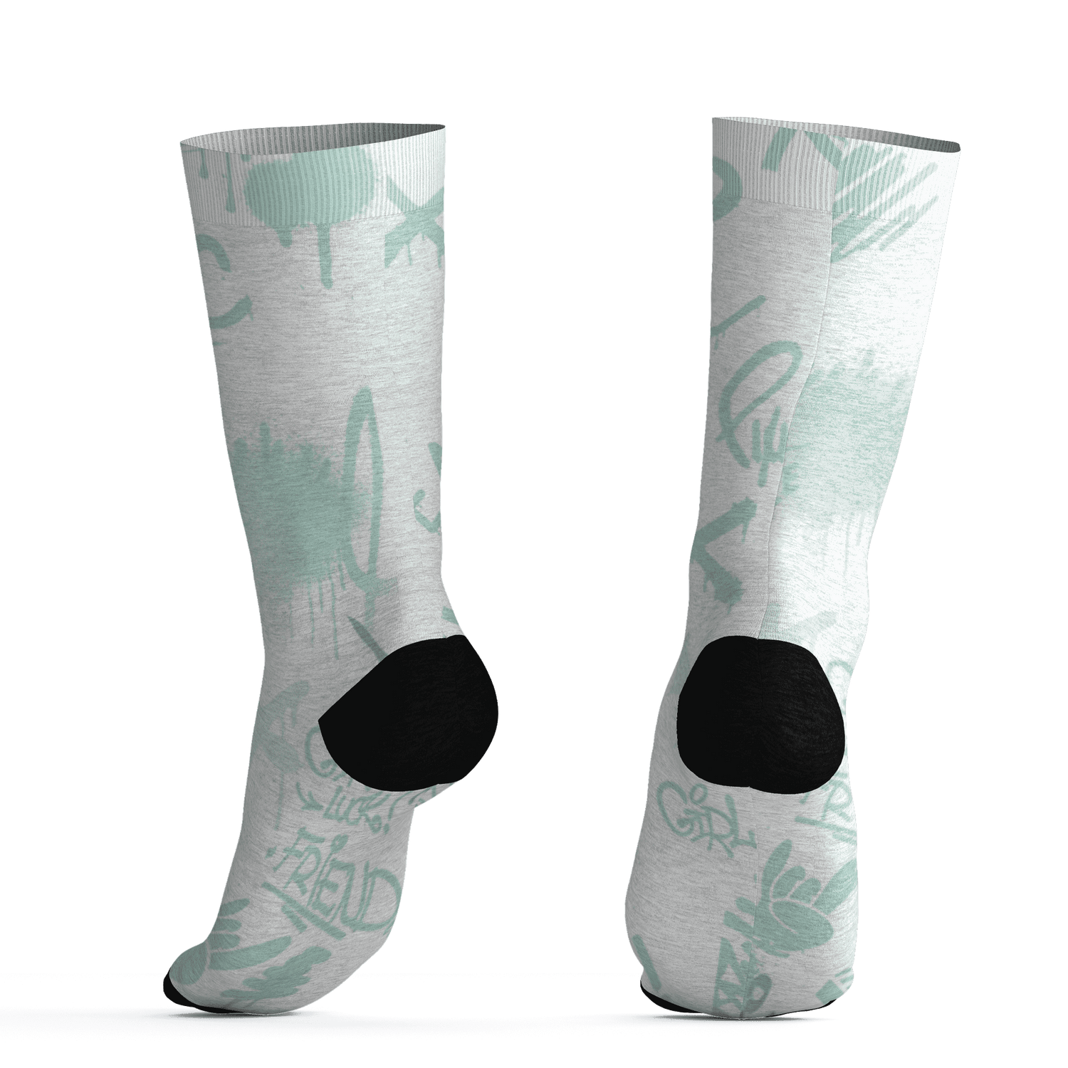 AF-1-Low-Jade-Ice-White-Socks-Match-Graffiti-King-3D-Doodle-Style