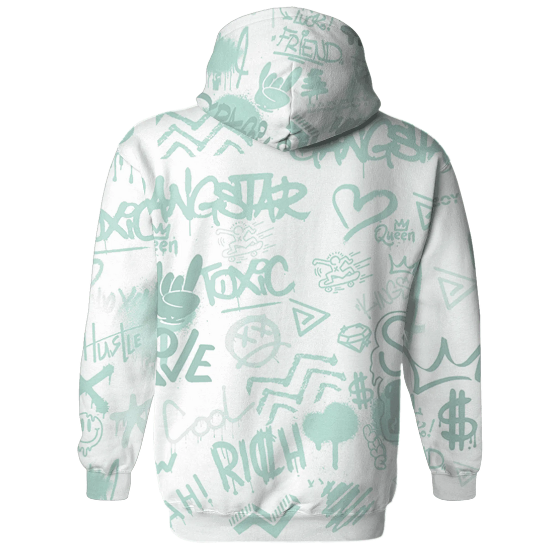 AF-1-Low-Jade-Ice-White-Hoodie-Match-Graffiti-King-3D-Doodle-Style
