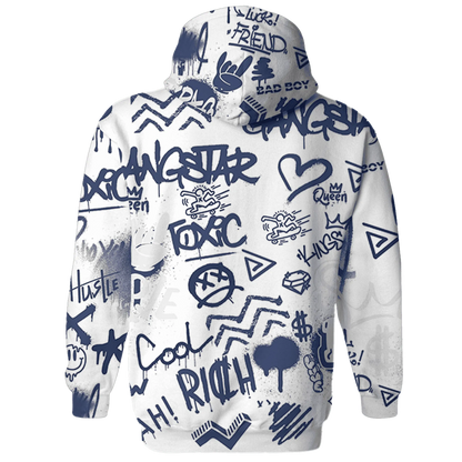 Low-Diffused-Blue-11s-Hoodie-Match-Graffiti-King-3D-Doodle-Style