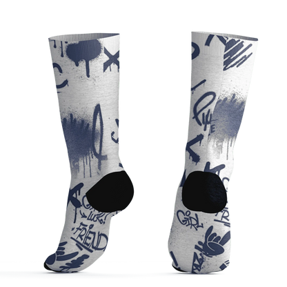 Low-Diffused-Blue-11s-Socks-Match-Graffiti-King-3D-Doodle-Style