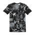 Wolf-Grey-12s-T-Shirt-Match-Graffiti-King-3D-Doodle-Style